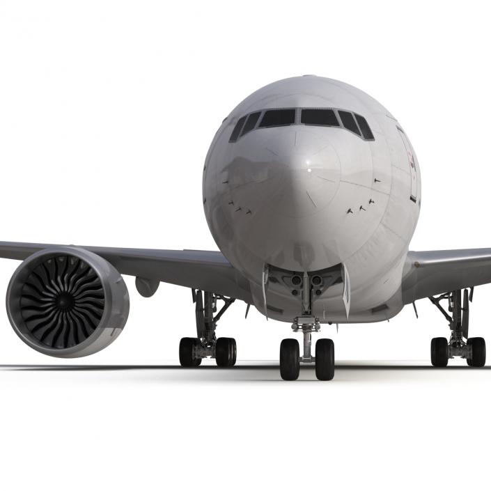 Boeing 777-200LR Generic 3D model