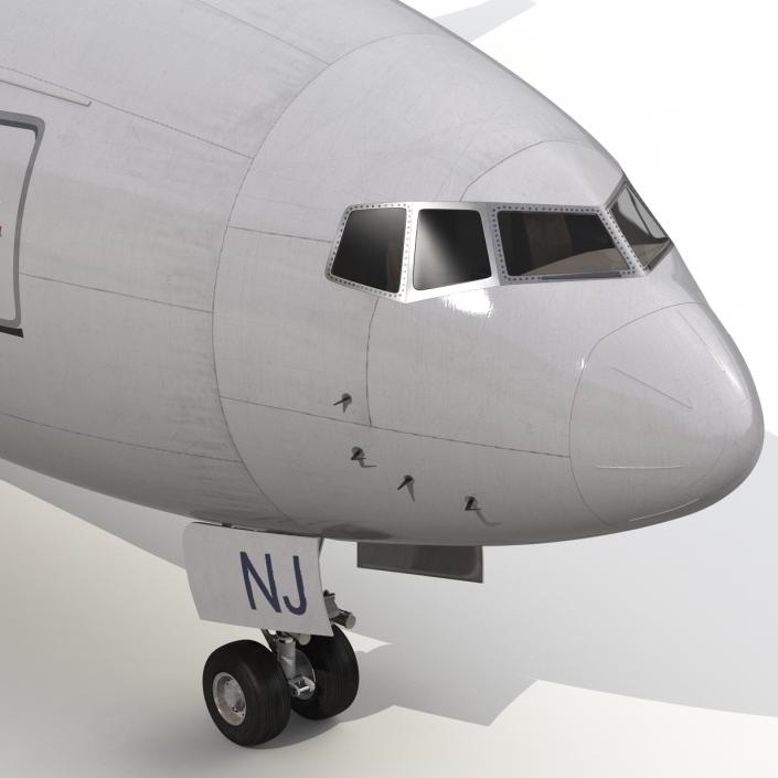 Boeing 777-200LR Generic 3D model