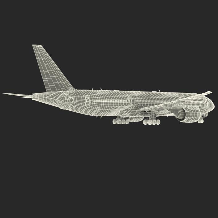 Boeing 777-200LR Generic 3D model