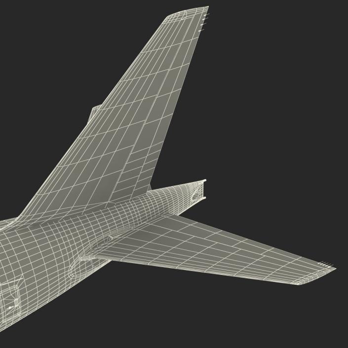 Boeing 777-200LR Generic 3D model