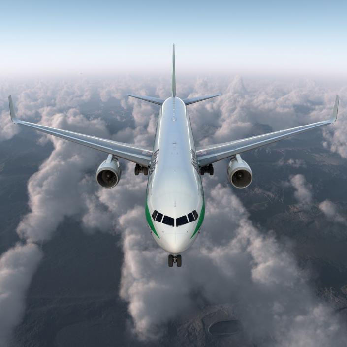 3D model Boeing 767-300ER Alitalia