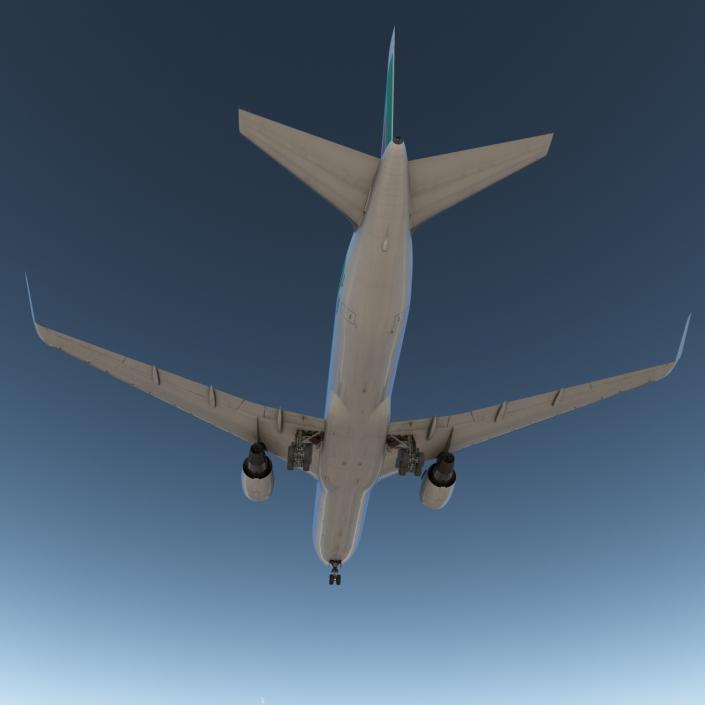 3D model Boeing 767-300ER Alitalia