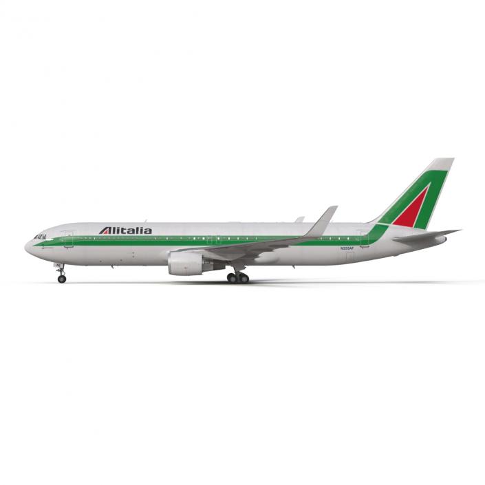 3D model Boeing 767-300ER Alitalia