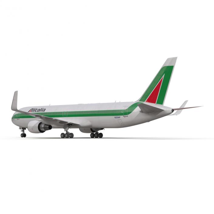 3D model Boeing 767-300ER Alitalia