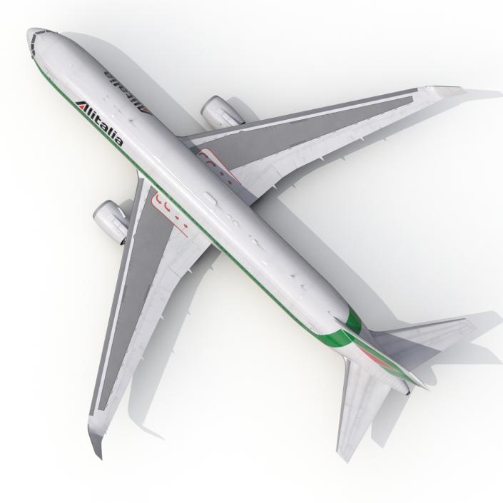 3D model Boeing 767-300ER Alitalia