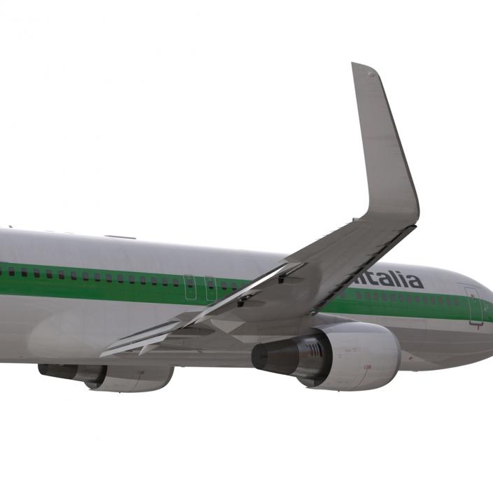 3D model Boeing 767-300ER Alitalia