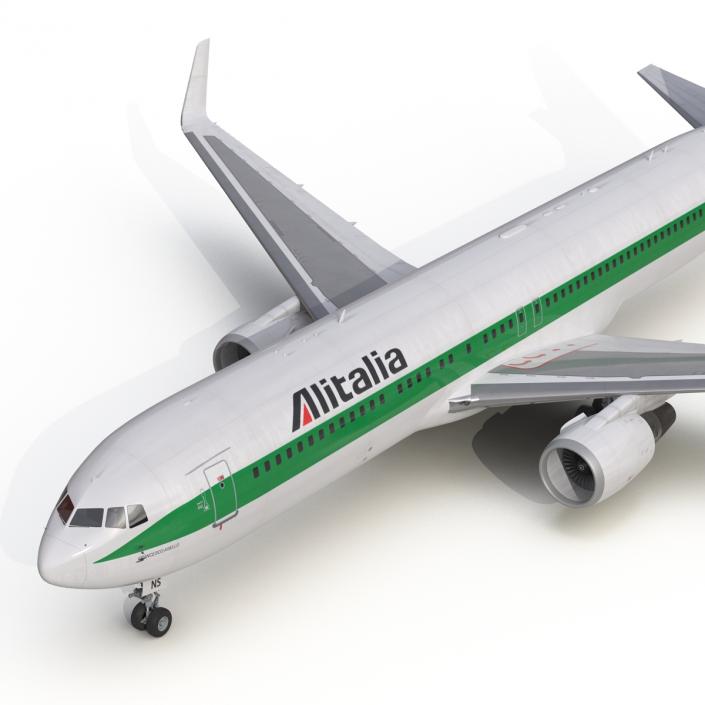 3D model Boeing 767-300ER Alitalia