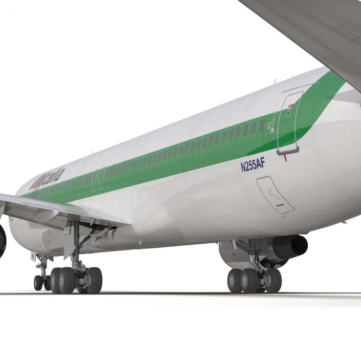 3D model Boeing 767-300ER Alitalia