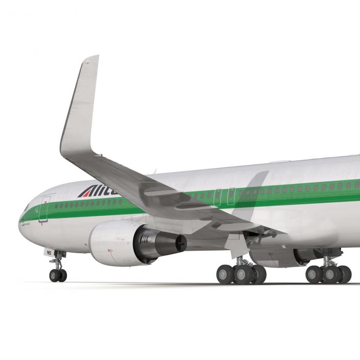 3D model Boeing 767-300ER Alitalia