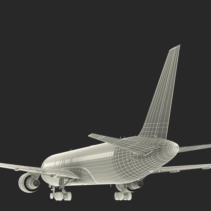 3D model Boeing 767-300ER Alitalia