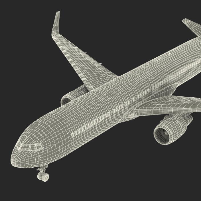 3D model Boeing 767-300ER Alitalia