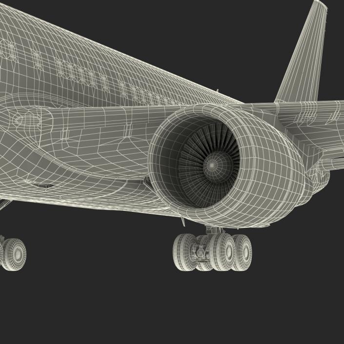 3D model Boeing 767-300ER Alitalia