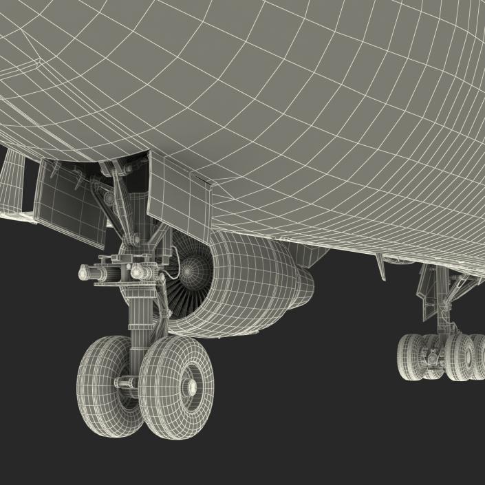 3D model Boeing 767-300ER Alitalia