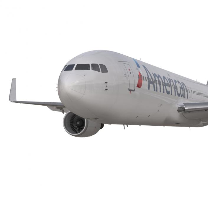 Boeing 767-300ER American Airlines 3D model