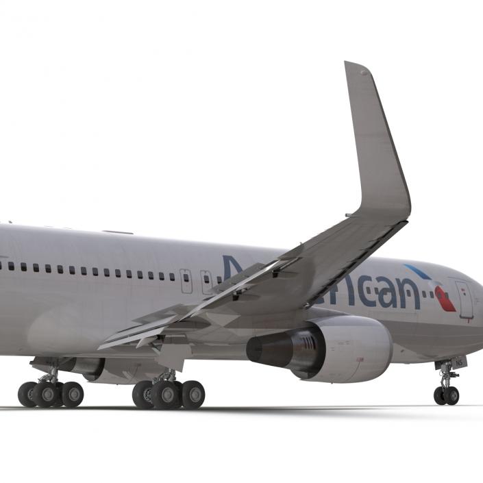 Boeing 767-300ER American Airlines 3D model