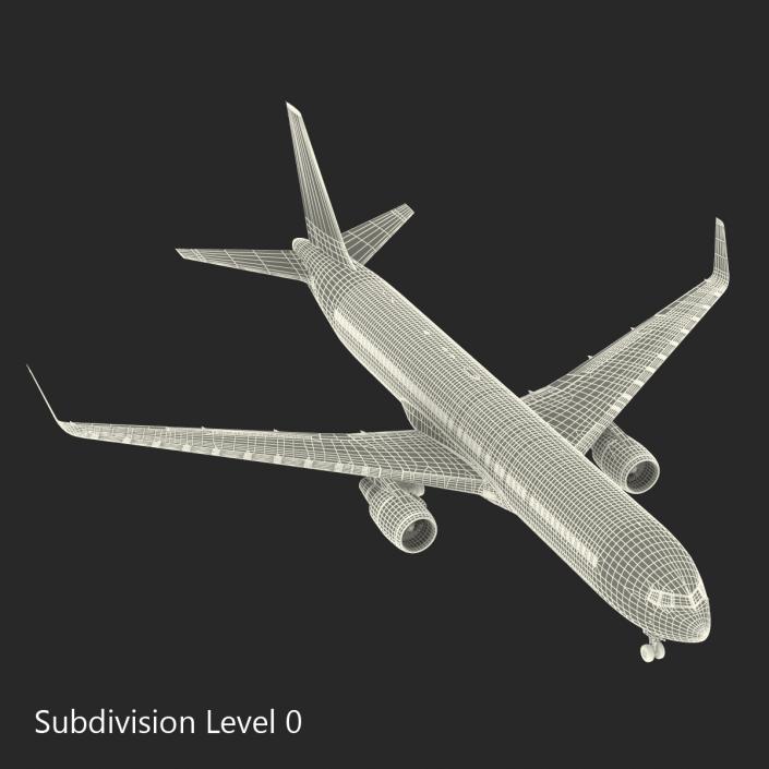 Boeing 767-300ER American Airlines 3D model