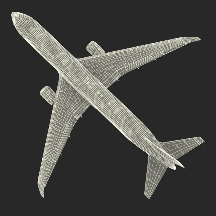 Boeing 767-300ER American Airlines 3D model