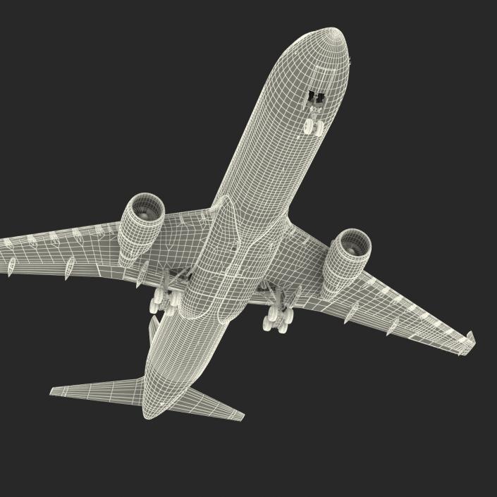 Boeing 767-300ER American Airlines 3D model