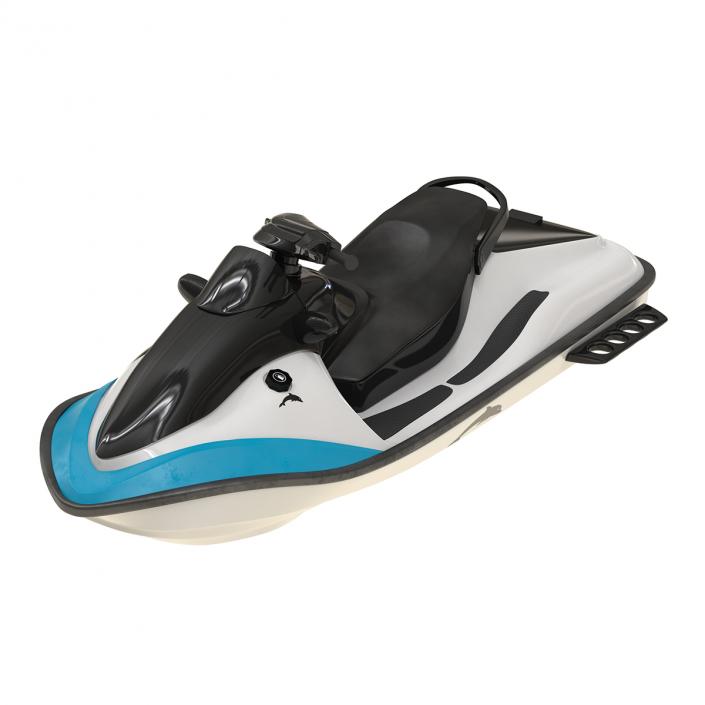 Jet Ski Generic Rigged 3D