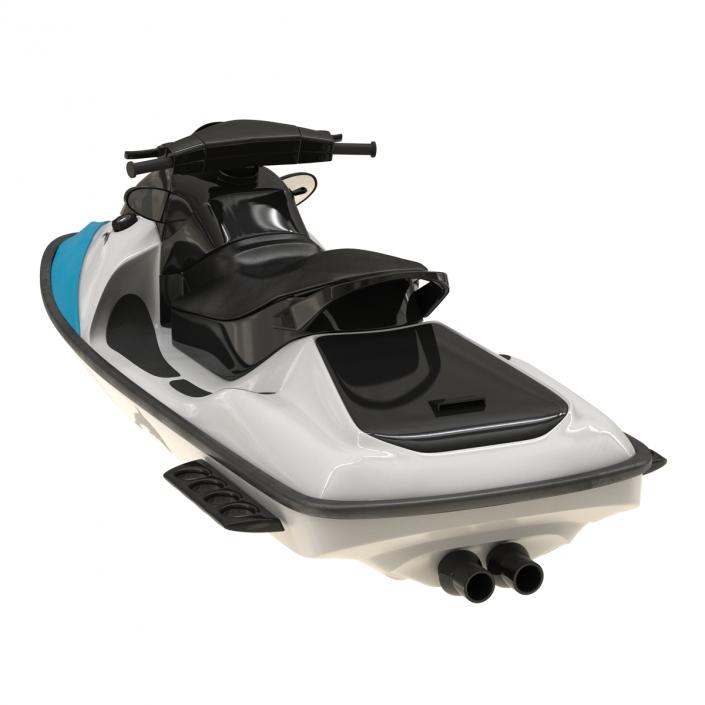 Jet Ski Generic Rigged 3D