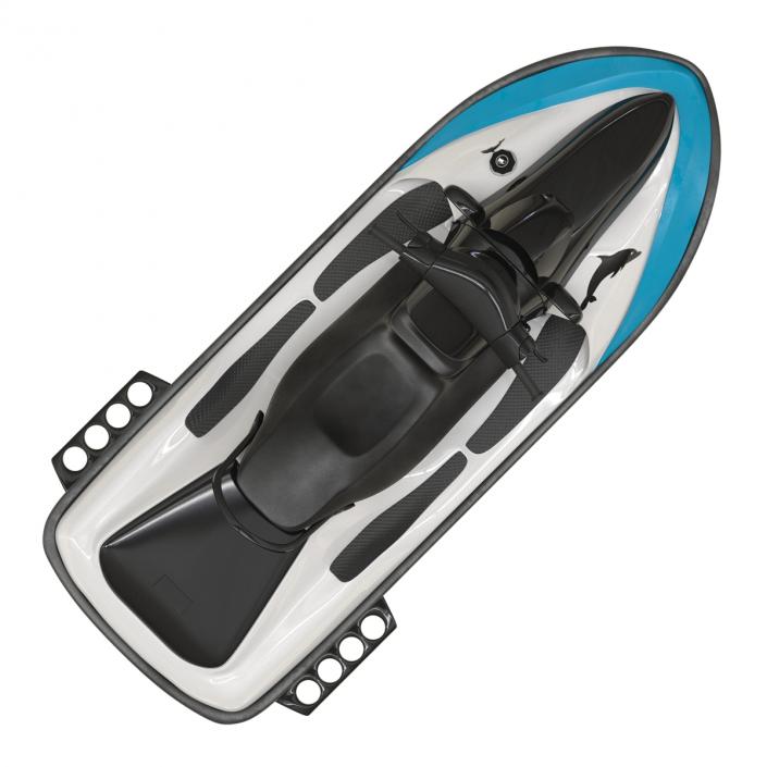 Jet Ski Generic Rigged 3D