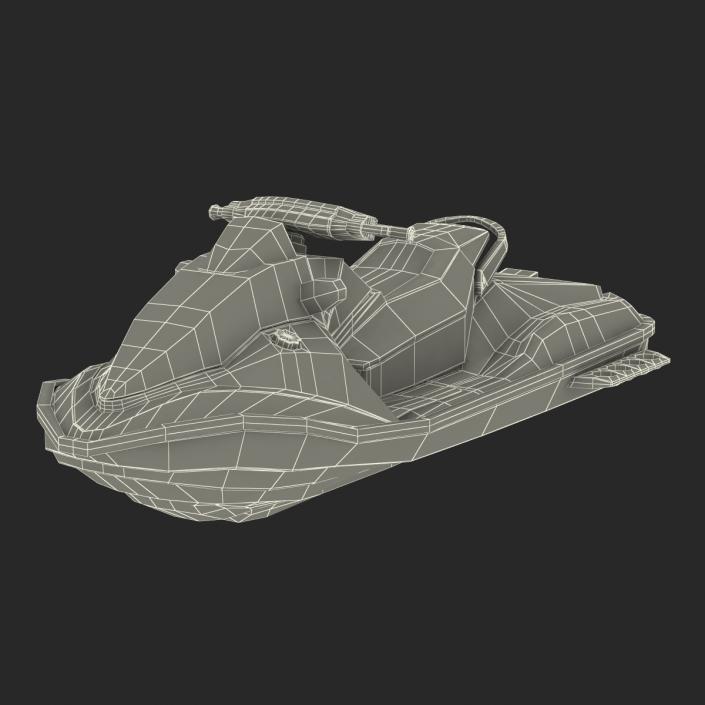 Jet Ski Generic Rigged 3D