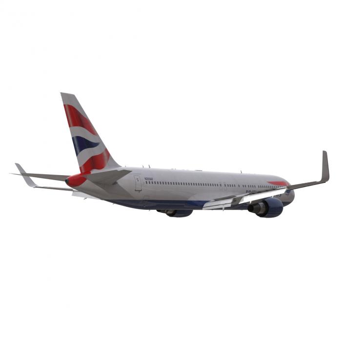 Boeing 767-300ER British Airways 3D