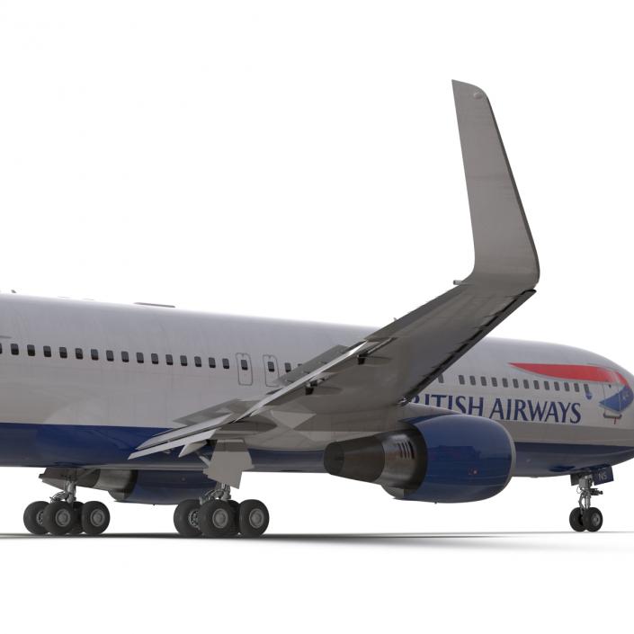 Boeing 767-300ER British Airways 3D