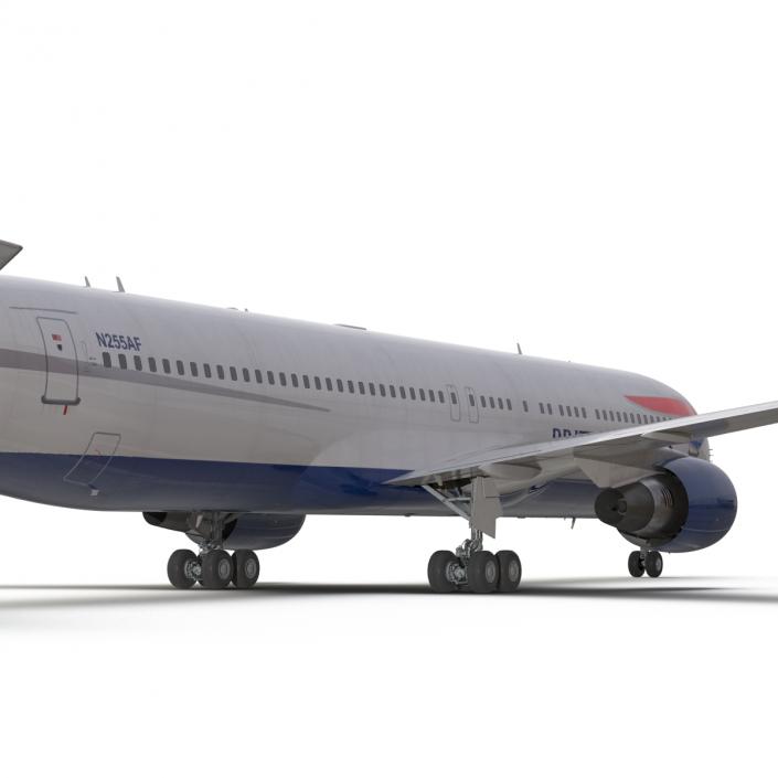 Boeing 767-300ER British Airways 3D