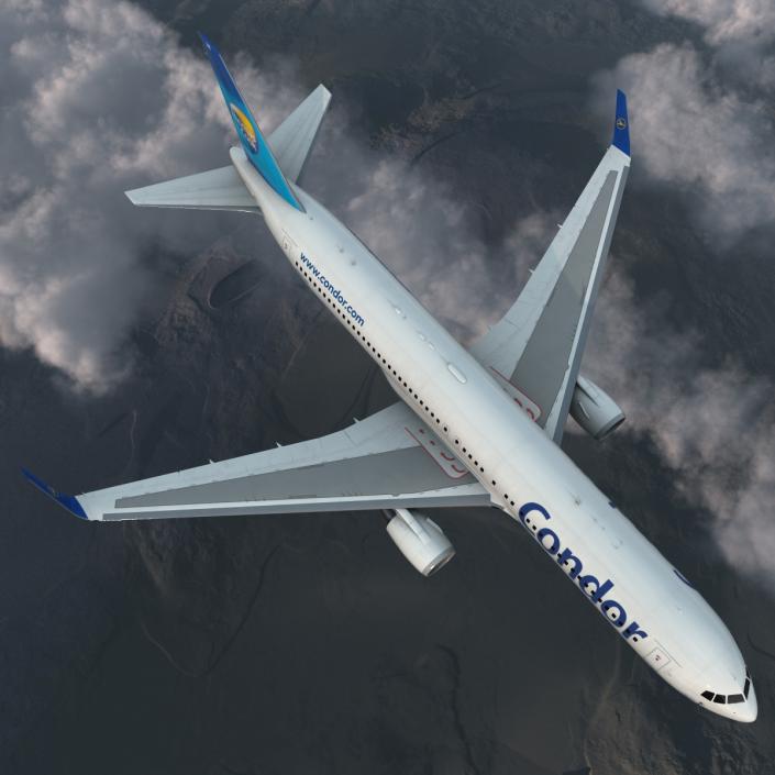 Boeing 767-300ER Condor Flugdienst 3D model