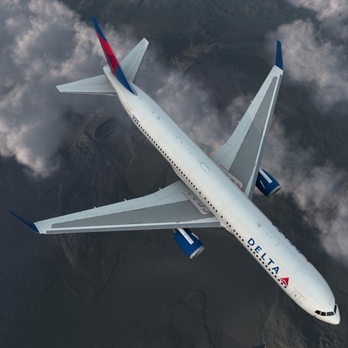 Boeing 767-300ER Delta Air Lines 3D