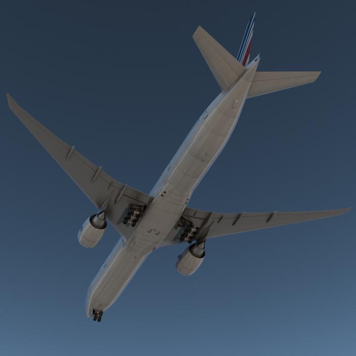 Boeing 777-300ER Air France 3D