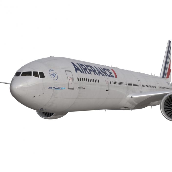 Boeing 777-300ER Air France 3D