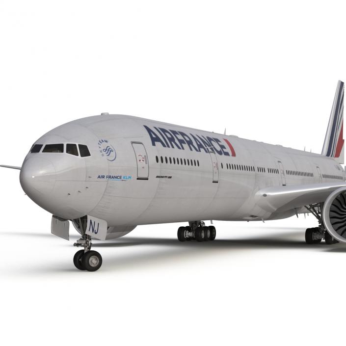 Boeing 777-300ER Air France 3D