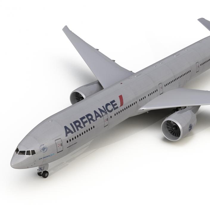 Boeing 777-300ER Air France 3D