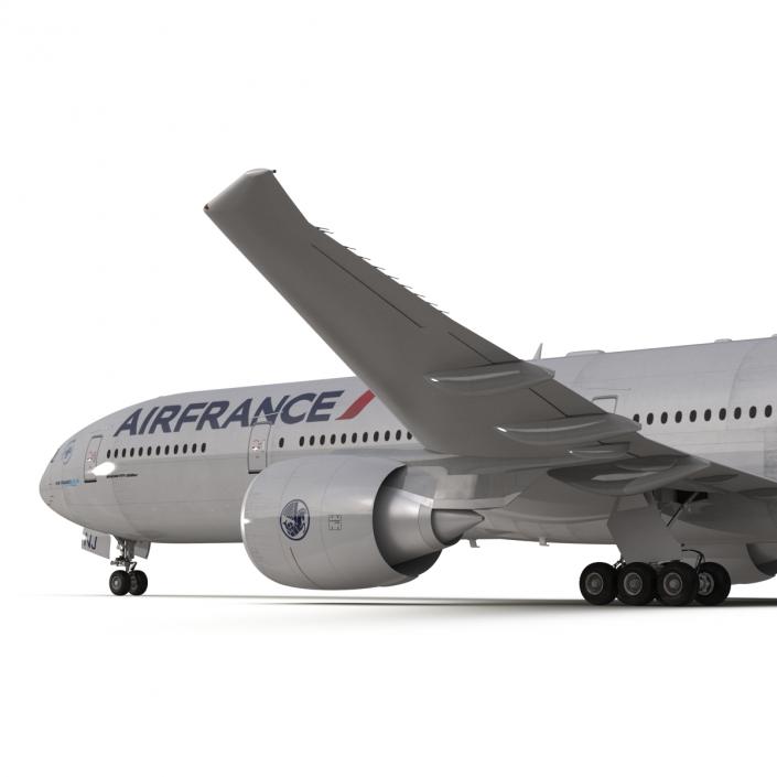 Boeing 777-300ER Air France 3D