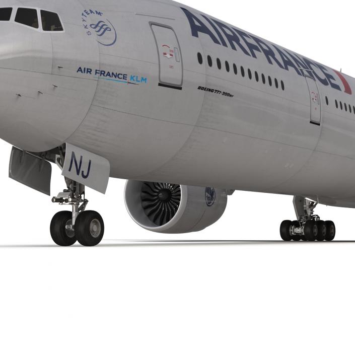 Boeing 777-300ER Air France 3D