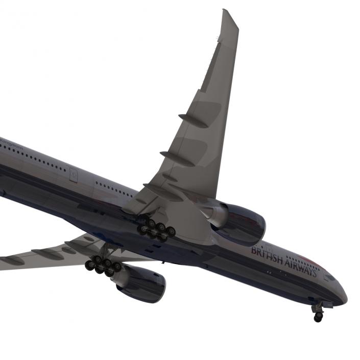 Boeing 777-300ER British Airways 3D