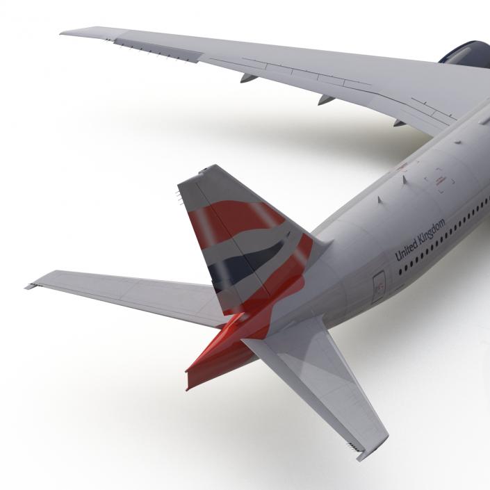 Boeing 777-300ER British Airways 3D