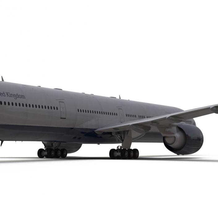 Boeing 777-300ER British Airways 3D