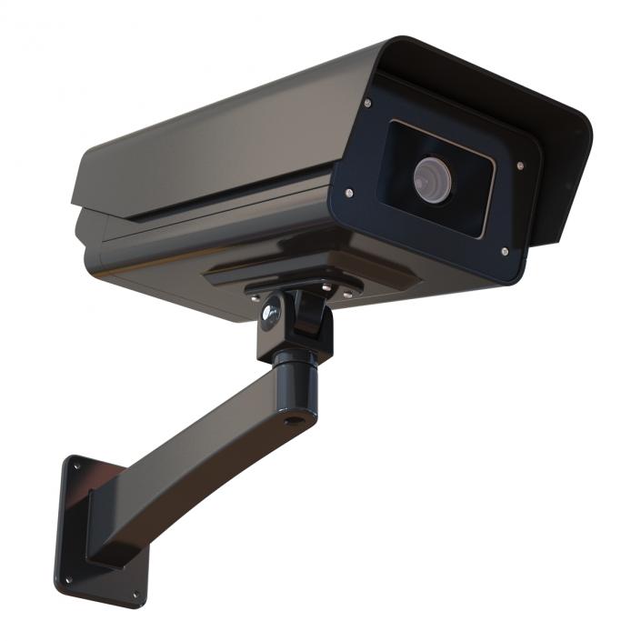 CCTV Camera Black 3D