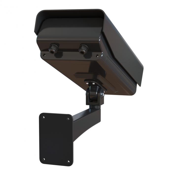 CCTV Camera Black 3D