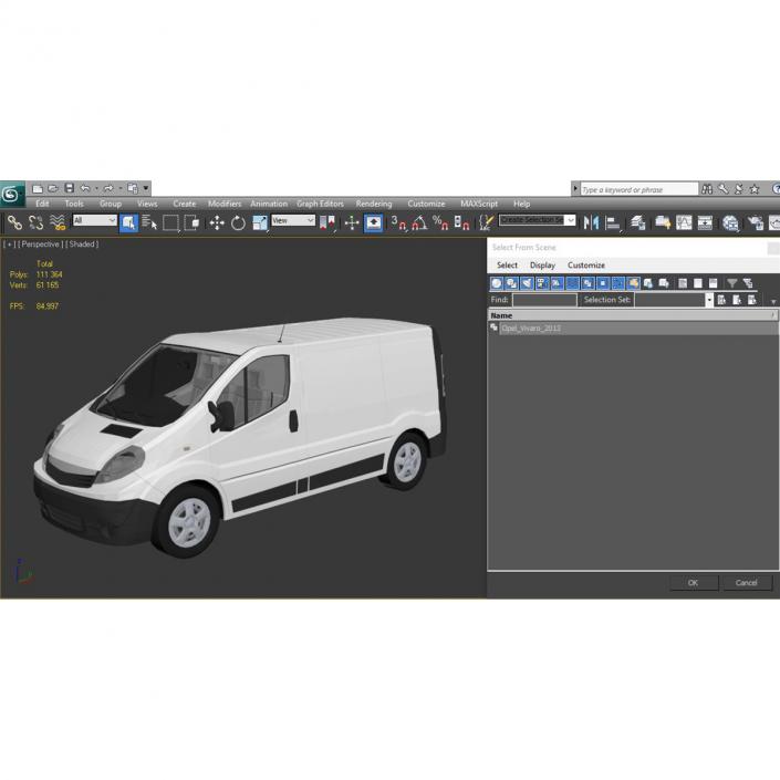 3D Generic Van