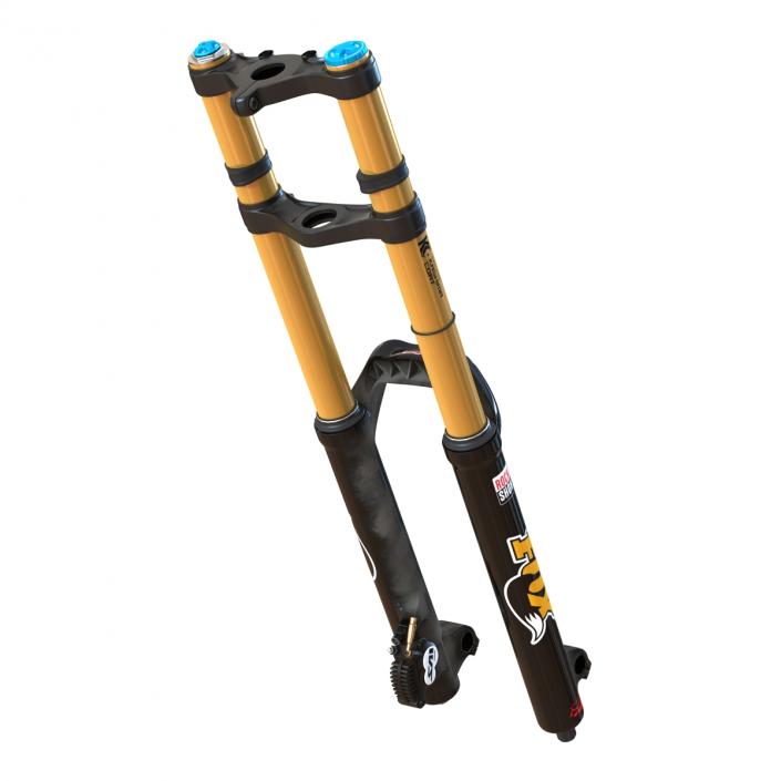 3D Mountain Bike Fork model