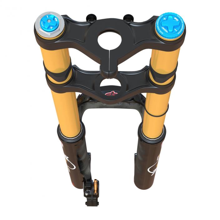 3D Mountain Bike Fork model