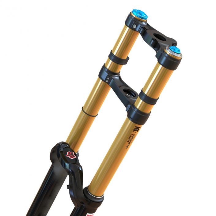 3D Mountain Bike Fork model