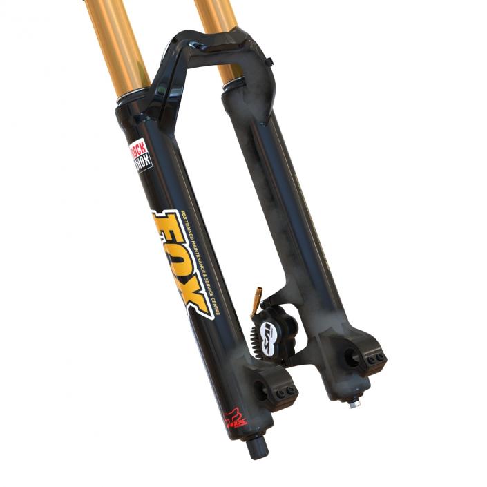 3D Mountain Bike Fork model