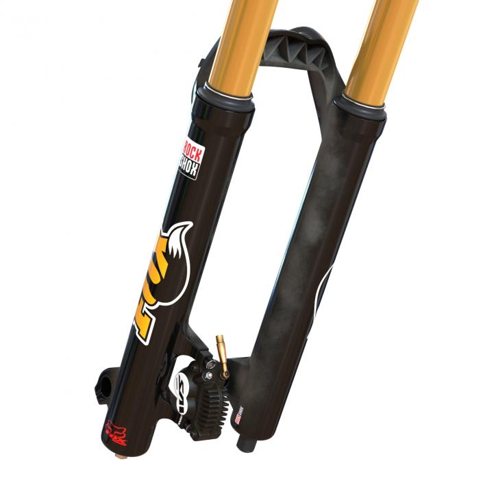 3D Mountain Bike Fork model