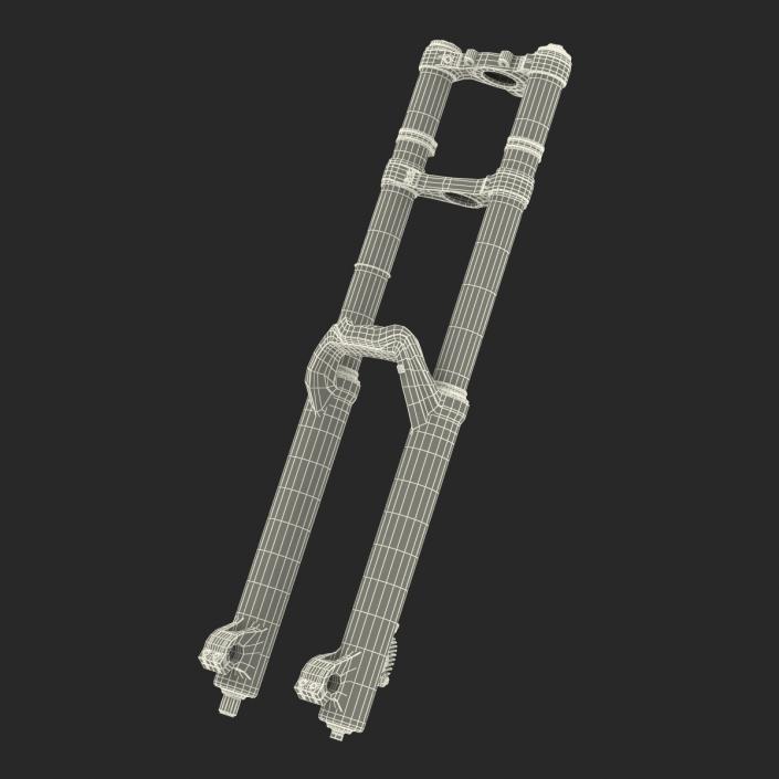 3D Mountain Bike Fork model