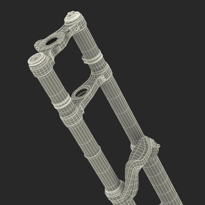 3D Mountain Bike Fork model